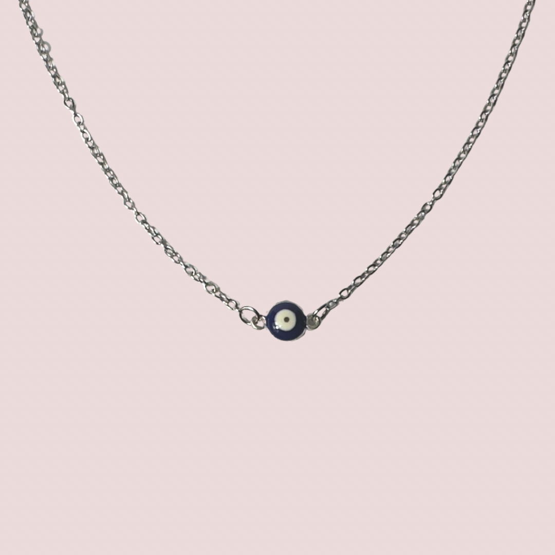 Dainty Evil Eye Pendant Necklace