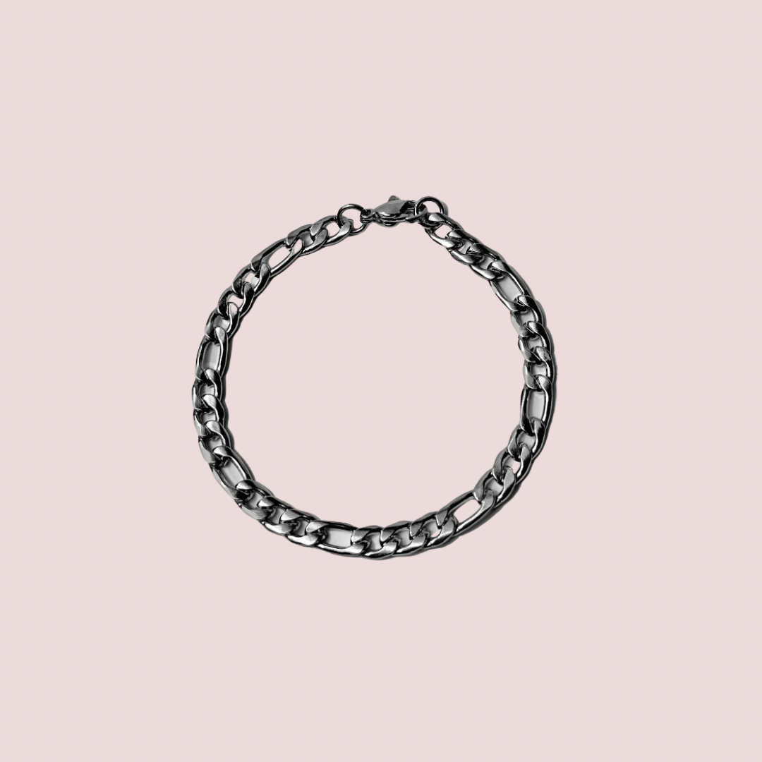 5mm Figaro Link Bracelet