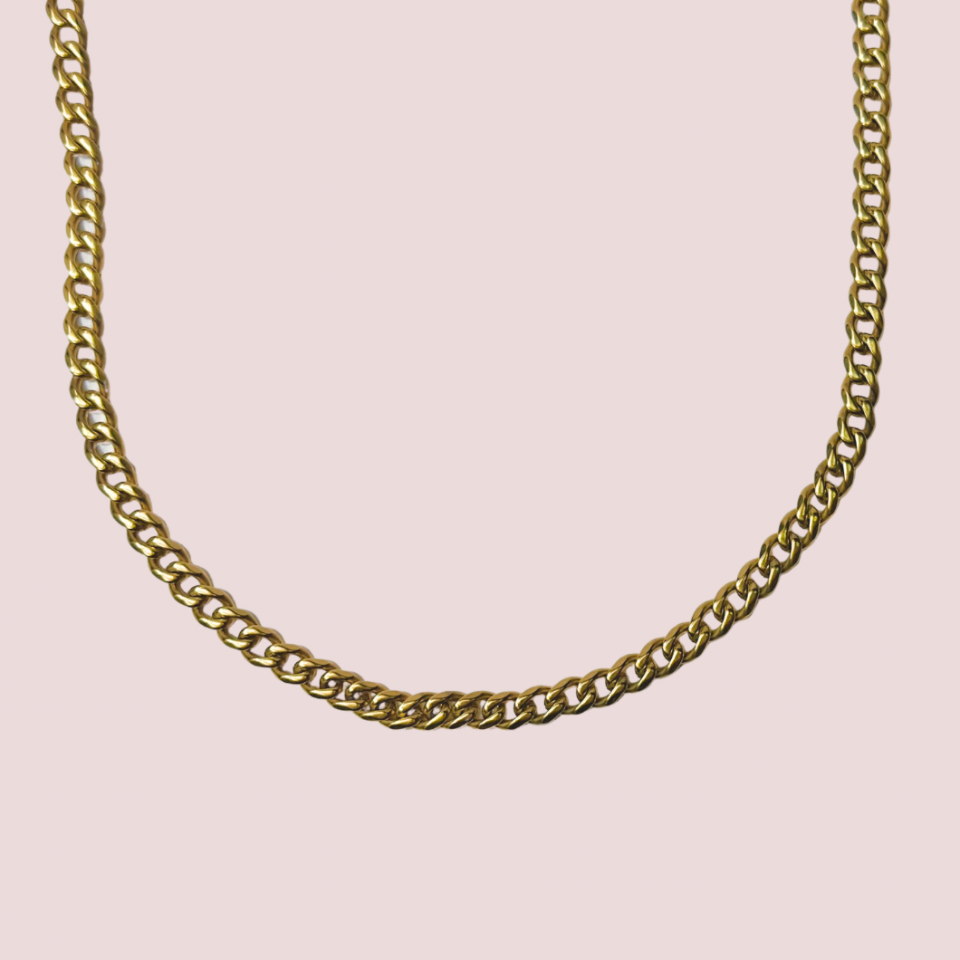 5mm Classic Cuban Link Necklace