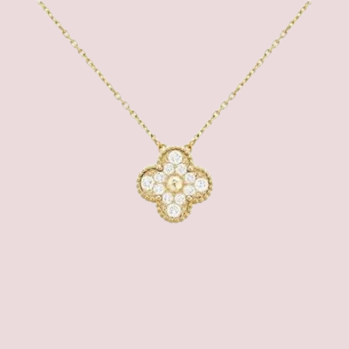 Clover Collection - Embellished Clover Jewellery Set