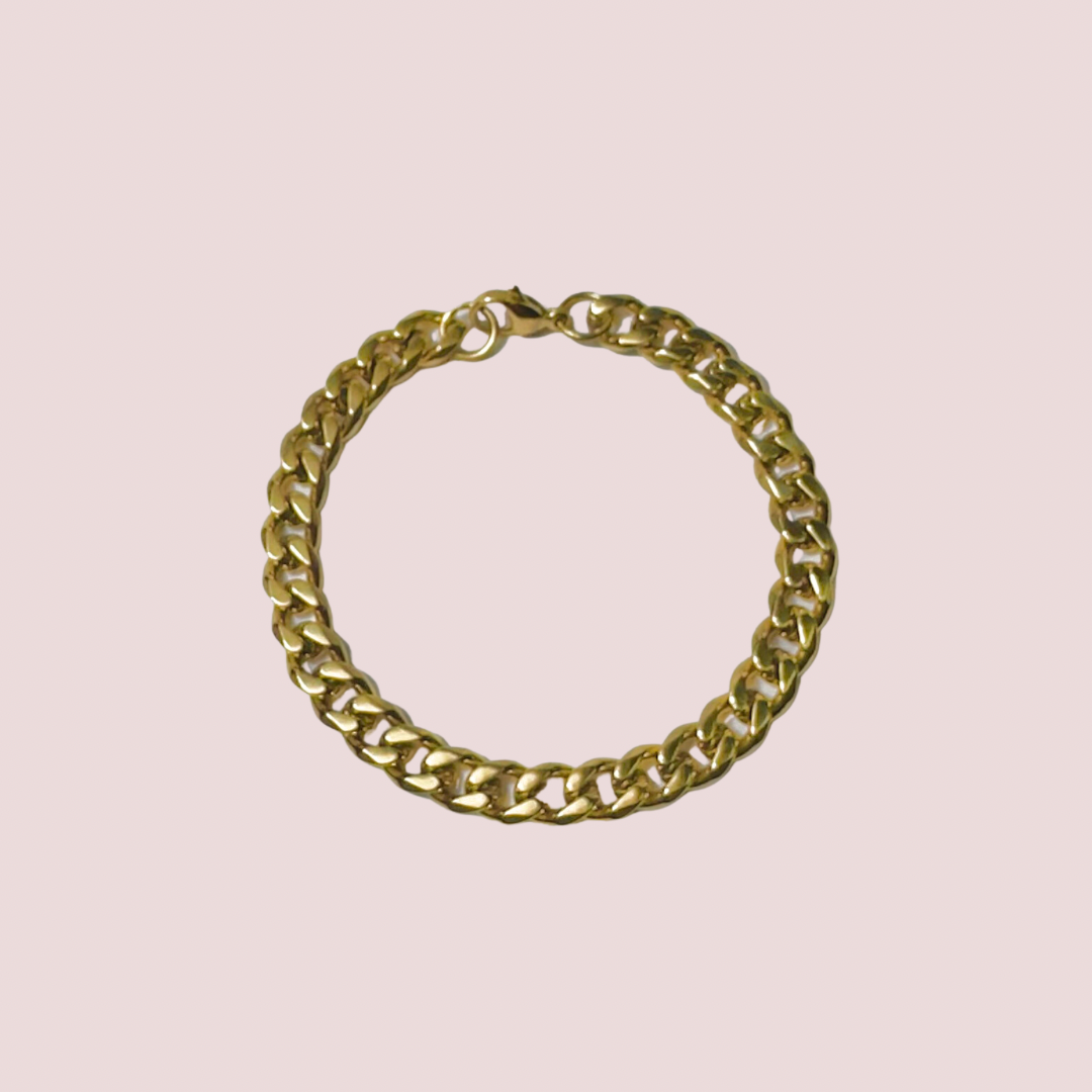 7mm Classic Cuban Link Bracelet