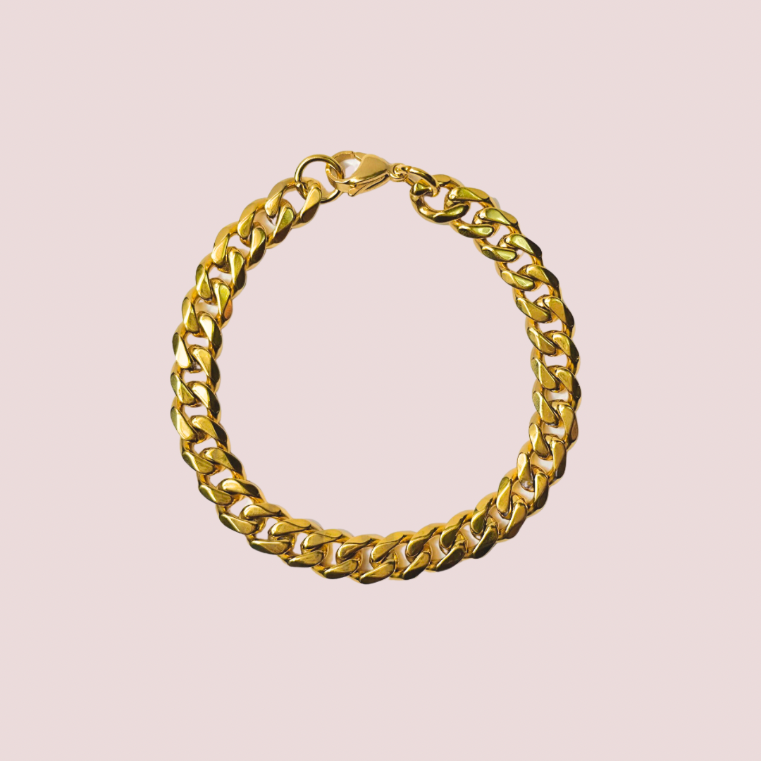 9mm Classic Cuban Link Bracelet