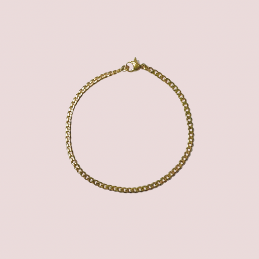 3mm Classic Cuban Link Bracelet