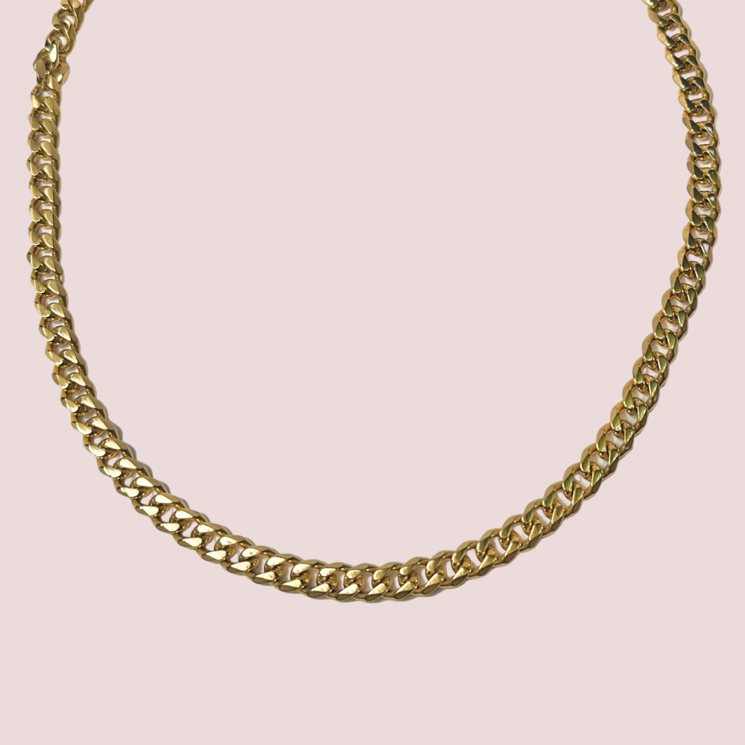 7mm Classic Cuban Link Necklace