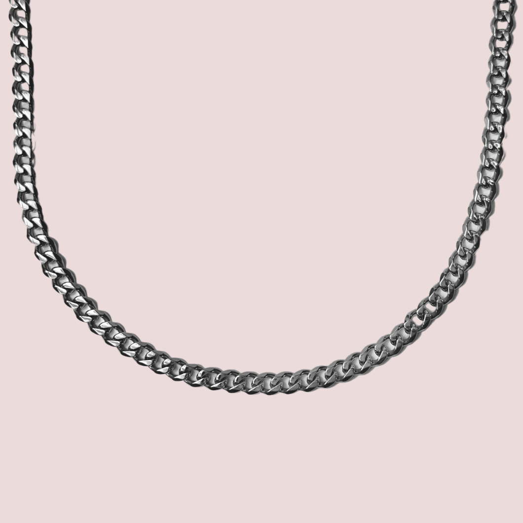 5mm Classic Cuban Link Necklace