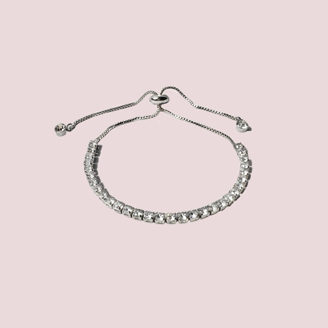 Kiara Adjustable Classic Tennis Bracelet