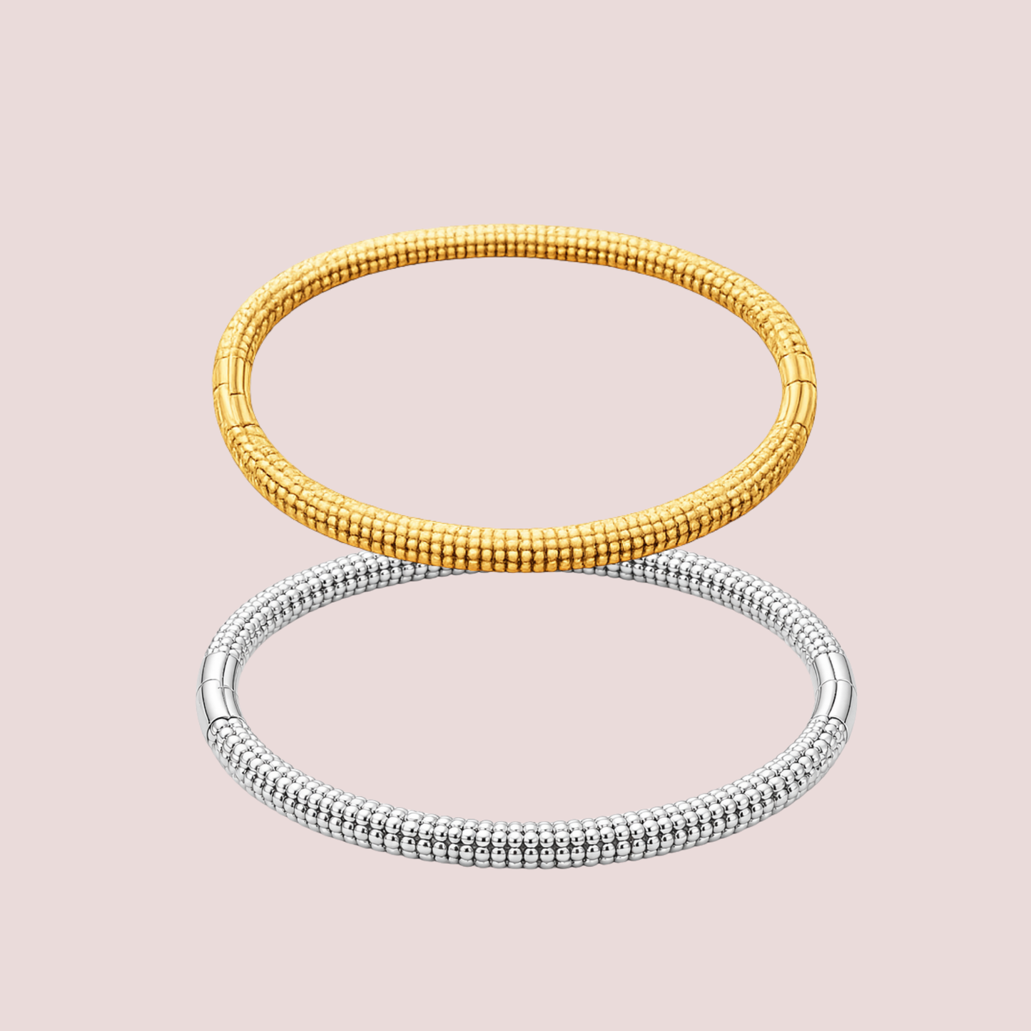 The Aurelia Threaded Bangle