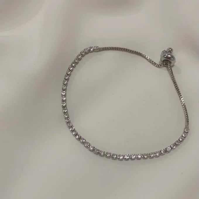 Kiara Adjustable Classic Tennis Bracelet